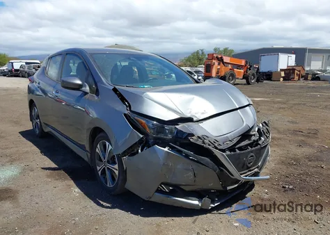 2021 Nissan Leaf Sv 40 Kwh из США, поврежденный, VIN 1N4AZ1CV4MC554224